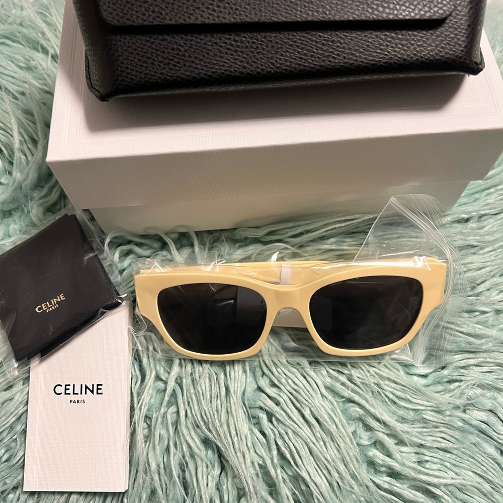 Celine Beige Sunglasses